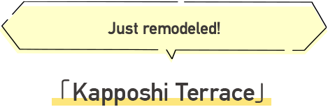 Kapposhi Terrace Just remodeled!