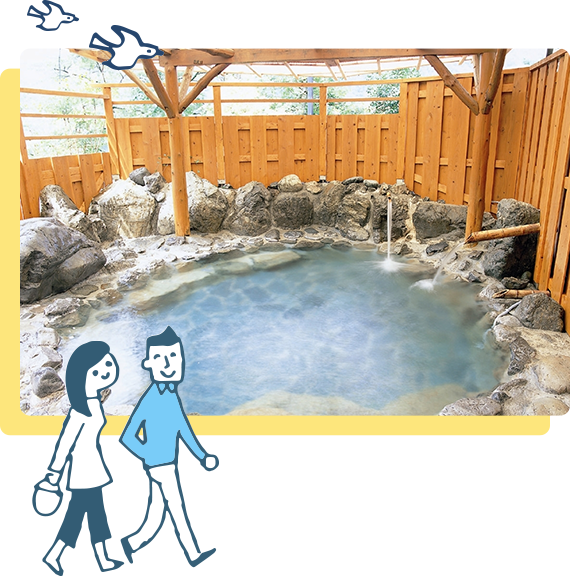 お肌がツルツルになる！寸又峡温泉