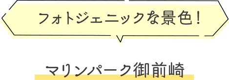 フォトジェニックな景色！マリンパーク御前崎